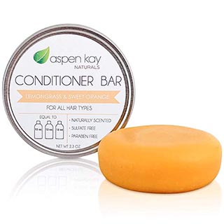 eco-friendly solid hair conditioner bar