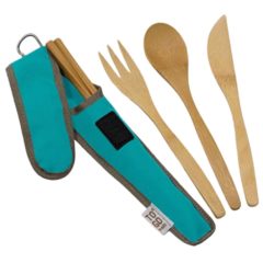 eco-friendly bamboo travel utensils