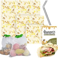 eco-friendly reusable beeswax food wrap