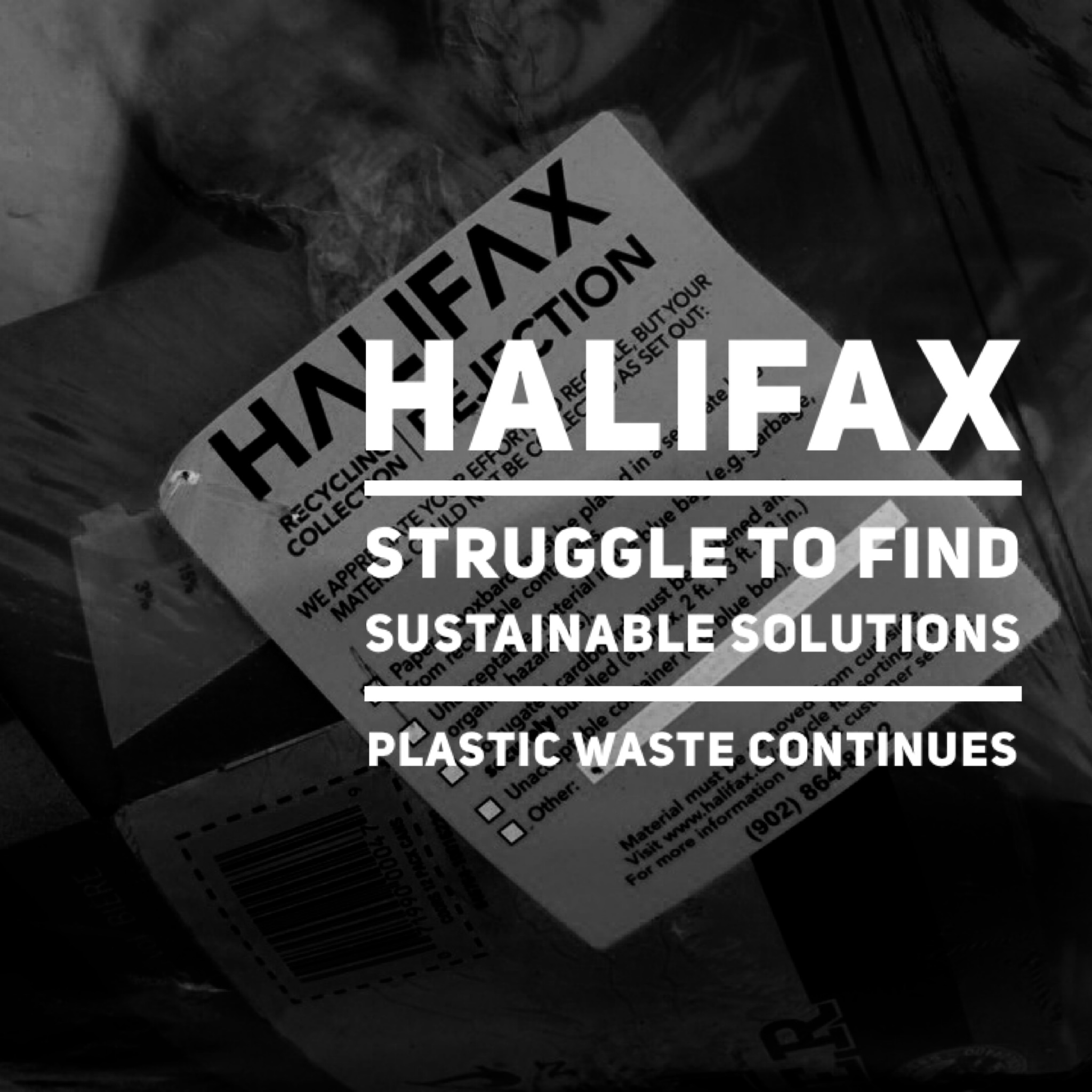 Halifax Council proposals to reduce plastic waste